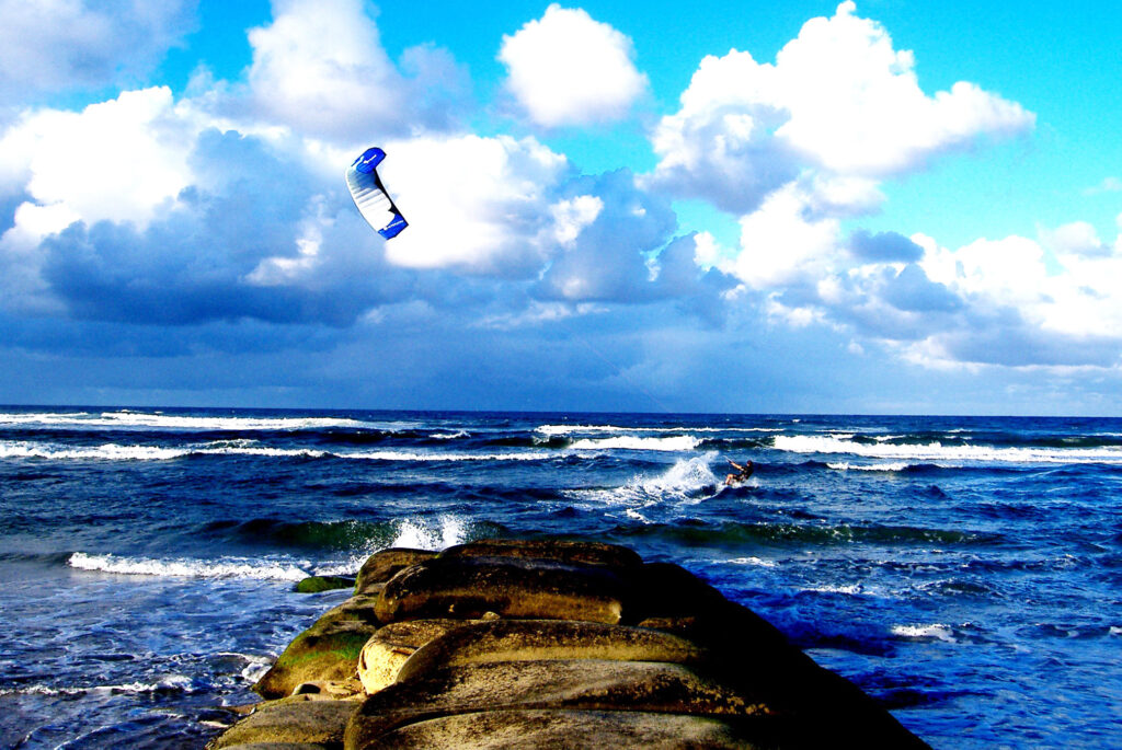 Kitesurfen in Australien.