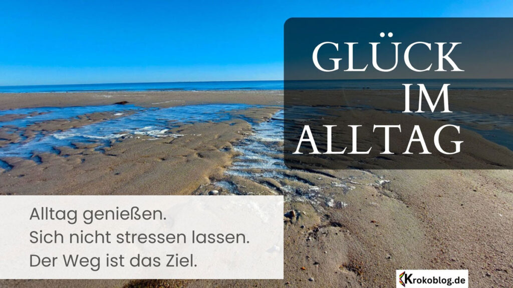 Der Weg ist das Ziel. Glücksmomente gibt es viele.
