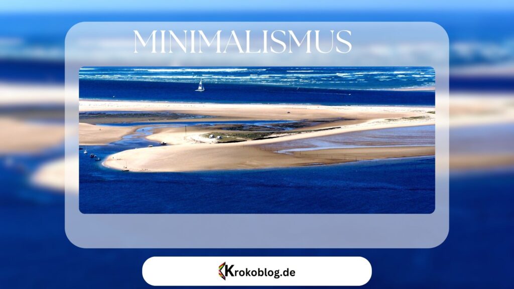 Minimalismus - während des Reisens ideal. 