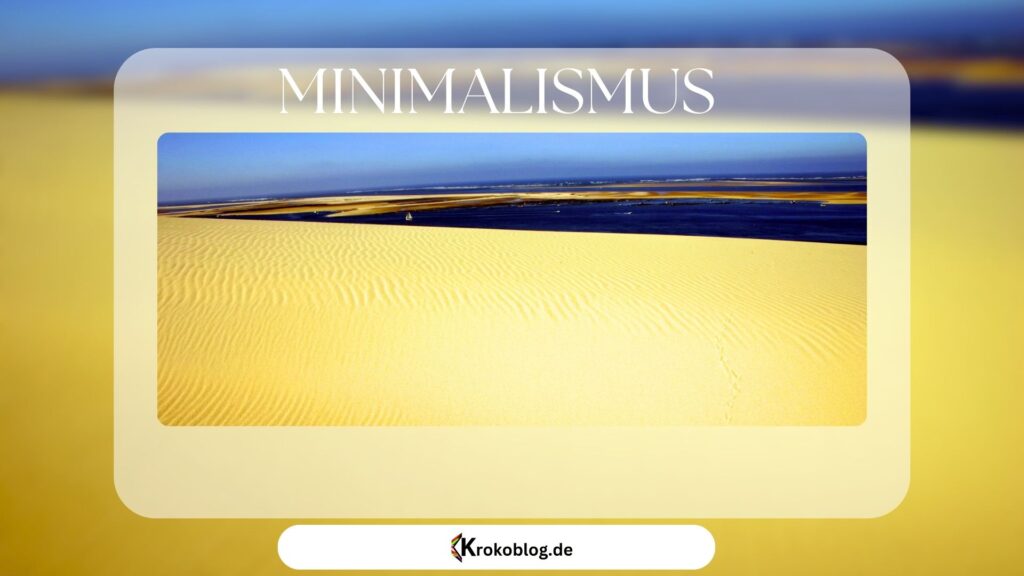 Minimalismus heißt Augenblicke genießen. 