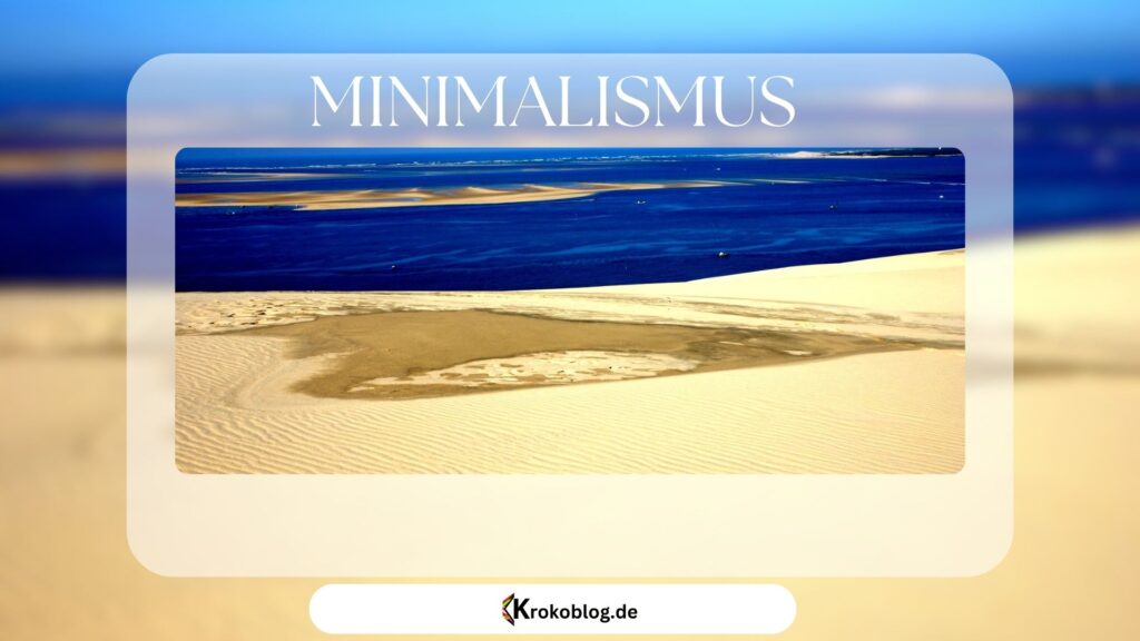 Minimalismus heisst weniger Termine legen und einfach mehr Zeit. 